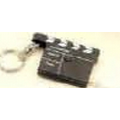 Clapboard Tape Measure Keychain